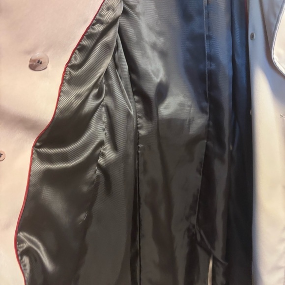 NWOT Calvin Klein Trench Coat 3/4 length. Double breasted with belt and lined. - Picture 9 of 11